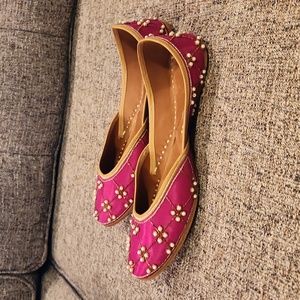 Traditional Indian slippers